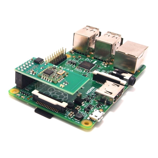 Picture of RaZberry2 - Z-Wave Plug-On Module for Raspberry Pi
