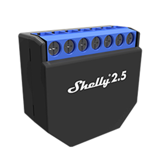 Picture of Shelly 2.5 - Atuador WiFi de dois canais e Estores