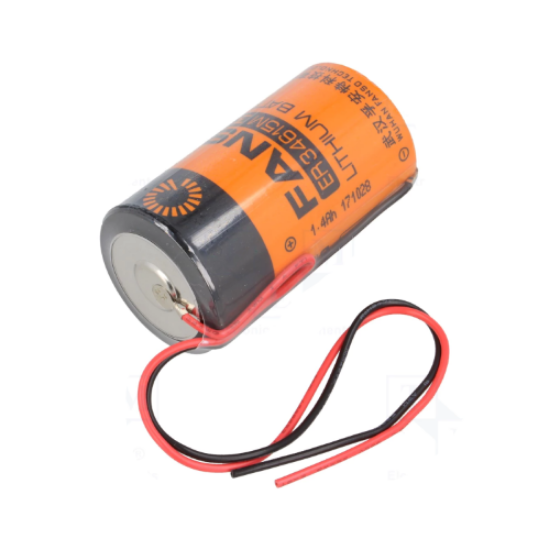 Picture of Pilha de Litio Li-SOCl2 D 3.6V 13000mAh c/ fios