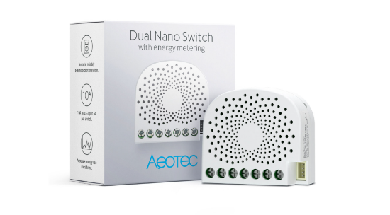 AEOTEC DUAL NANO SWITCH WITH ENERGY METERING